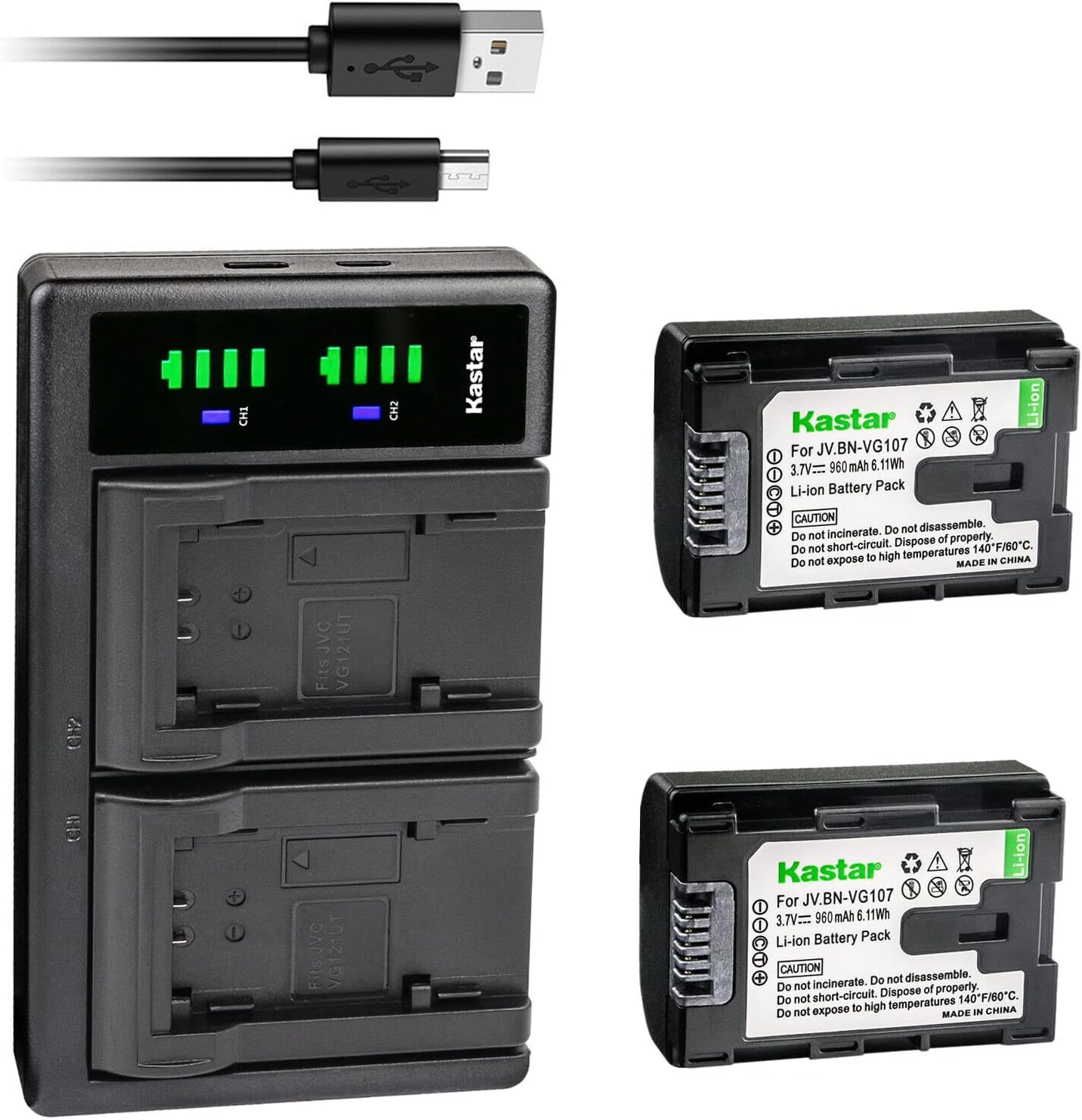 Kastar 2-Pack BN-VG107 Battery and LTD2 USB Charger Review