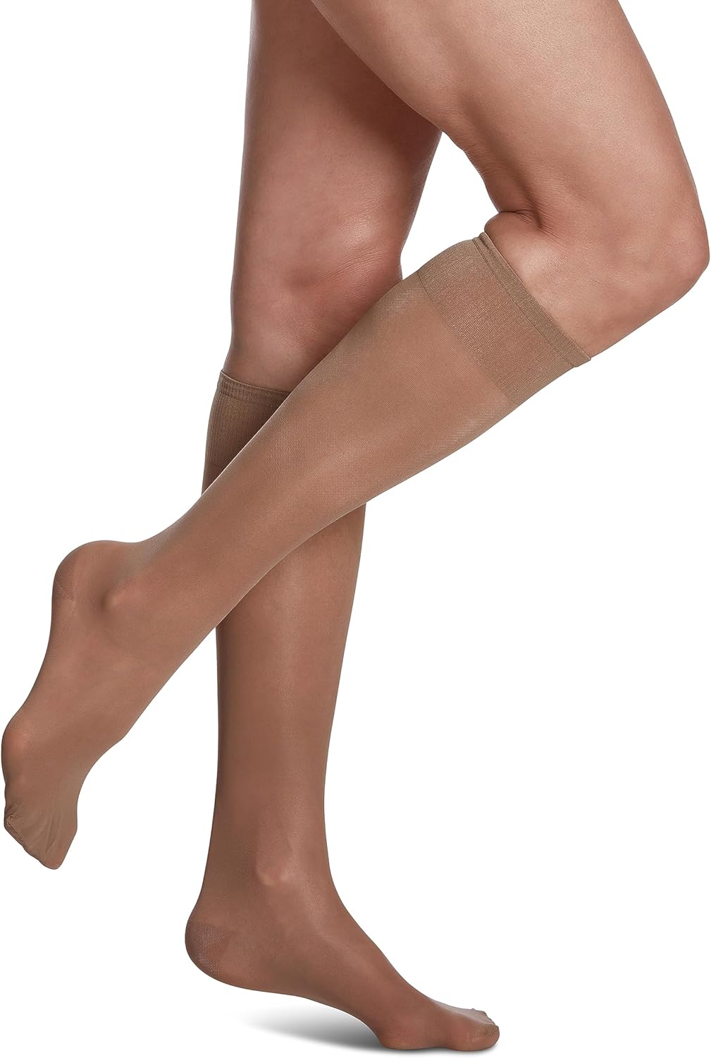 SIGVARIS Women's Sheer Fashion Closed Toe Compression Hose