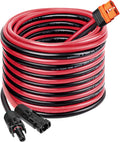 Solar to XT60i Cable 10AWG 25FT - Low Loss Solar Panel Adapter