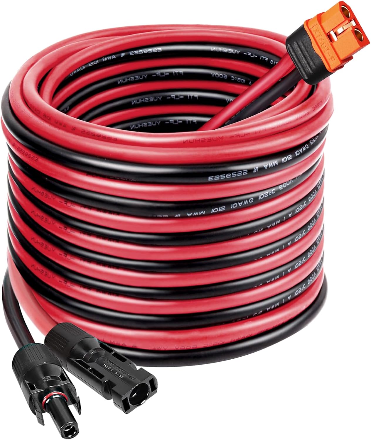 High-Quality 10AWG Solar to XT60i Cable for Power Stations