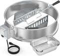 onlyfire Stainless Steel Rotisserie Ring Kit for 22 in Kettle Grill