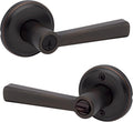 Trafford Entry Door Handle with Lock and Key - Pick Resistant Security