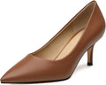 Closed Pointed Toe Low Heels Pumps for Women 2.5 in - Comfortable