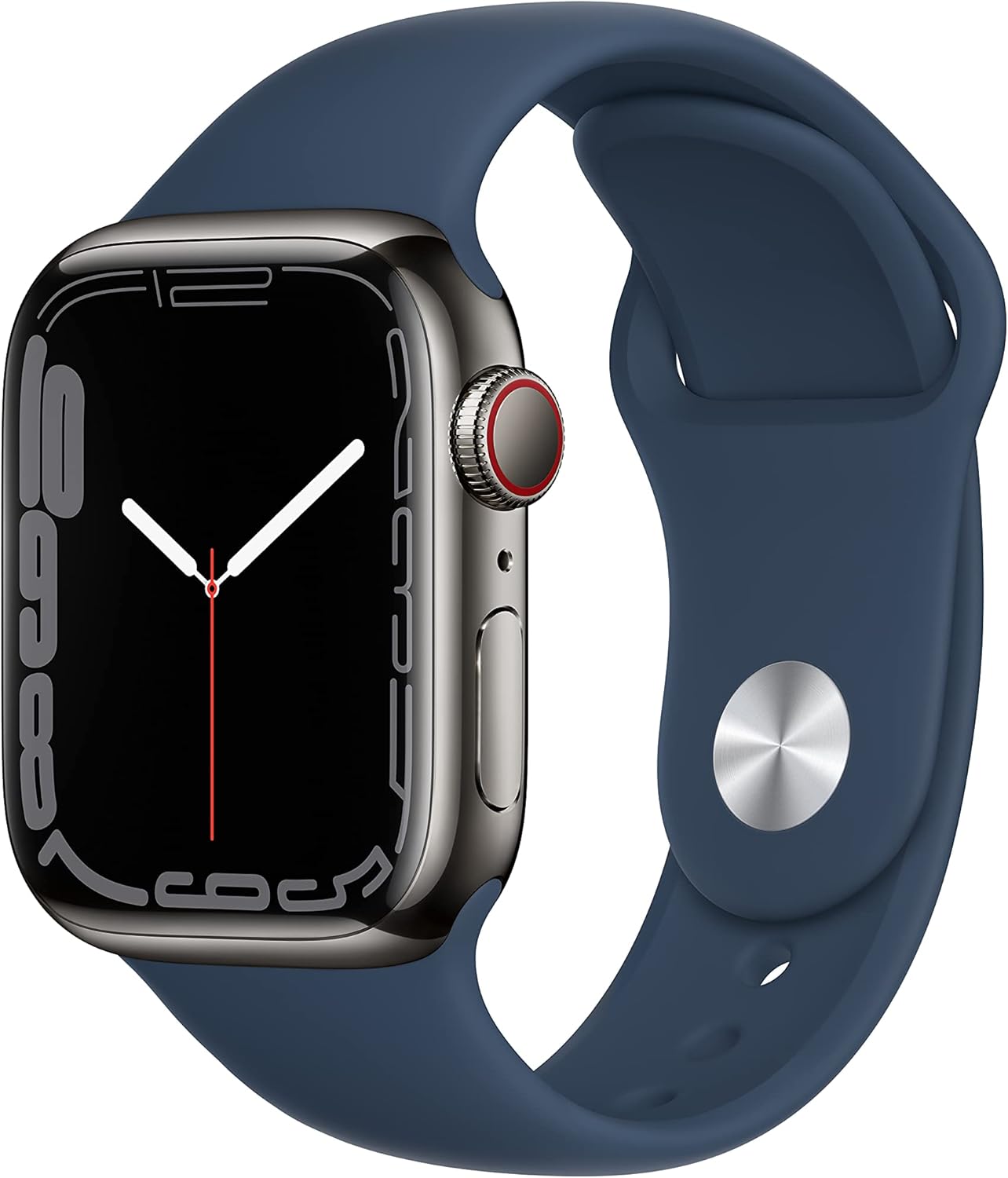 Apple Watch Series 7 GPS + Cellular 41MM with Abyss Blue Band