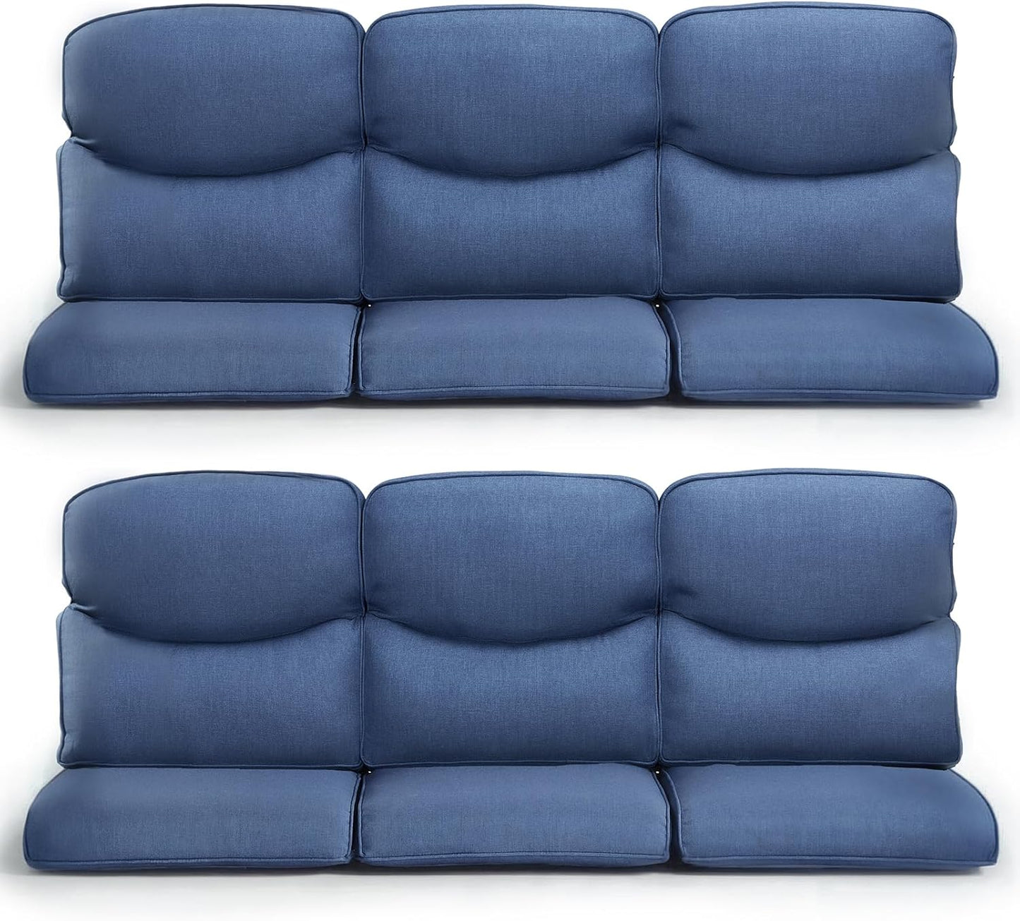 Patio Chair Cushions 6 Packs for Outdoor Glider Rocking Chairs