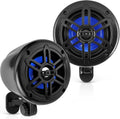 Pyle 4 Waterproof Off-Road Speakers - Compact 150W Marine Sound