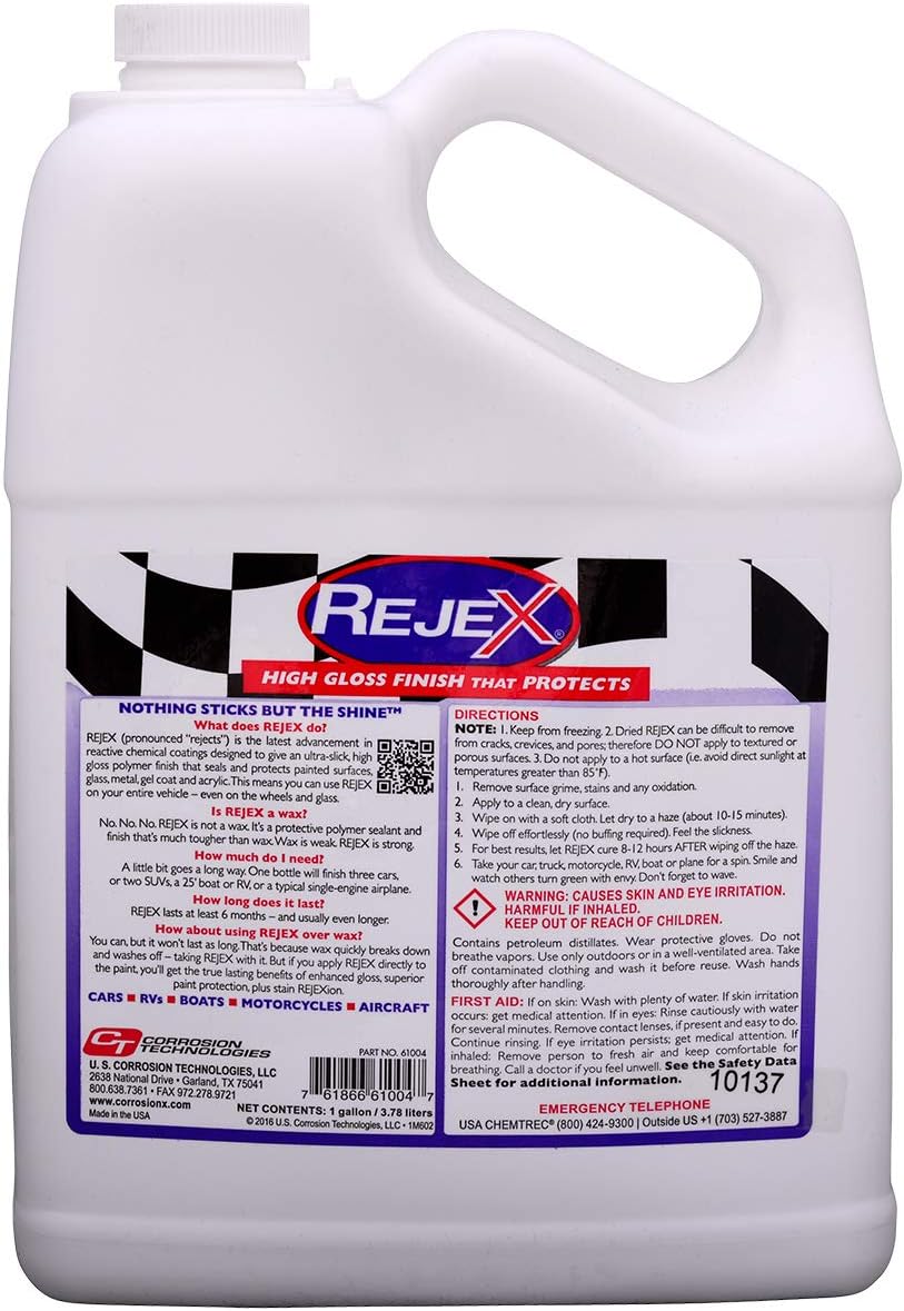 RejeX 61004 High Gloss Finish Paint Sealant for All Vehicles