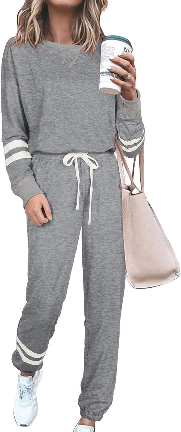 PRETTYGARDEN Women's Two Piece Loungewear Set for Comfort