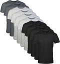 Gildan Men's Crew Neck T-Shirt Multipack for Everyday Comfort