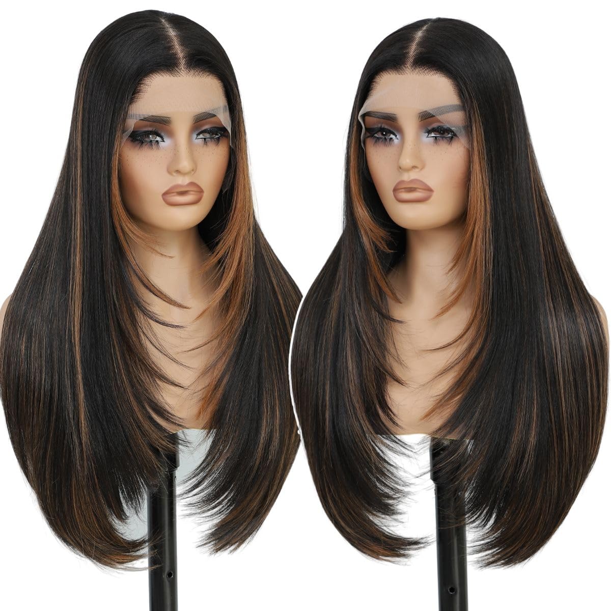 Synthetic 13x4 HD Lace Front Wigs for Stunning Daily Looks