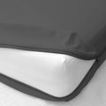 Zipper Fitted Sheet Twin Size - Deep Pocket, Hotel Quality Microfiber