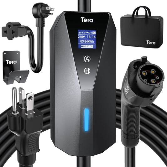 Ultra-Fast EV Charging: Tera Portable Level 2 Charger