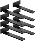 8 Pack Shelf Brackets 10 Inch Floating Shelf Bracket - Heavy Duty