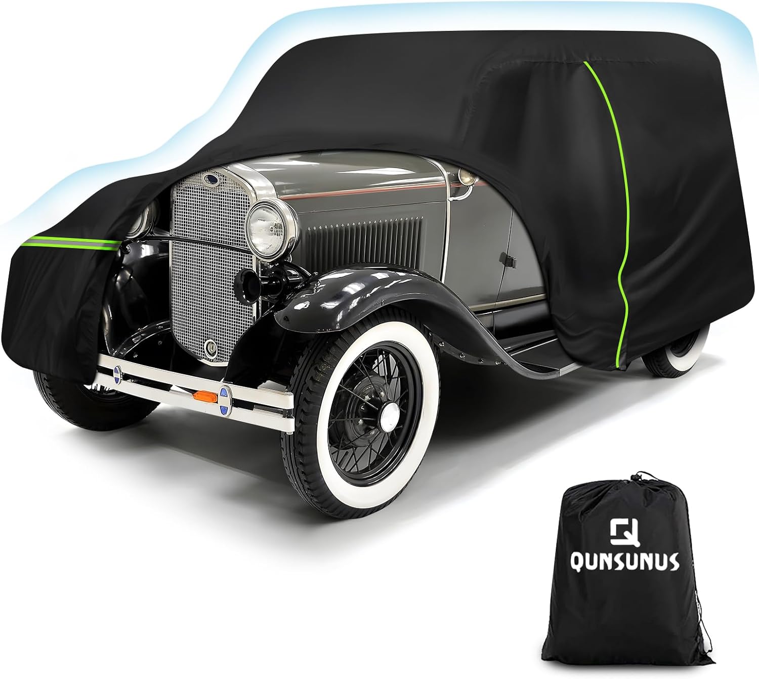 Waterproof Car Cover for Ford Model A Sedan/Convertible 1928-1931