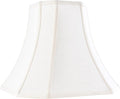 Cream Square Cut Corner Bell Lamp Shade Medium - Classic Cream Fit
