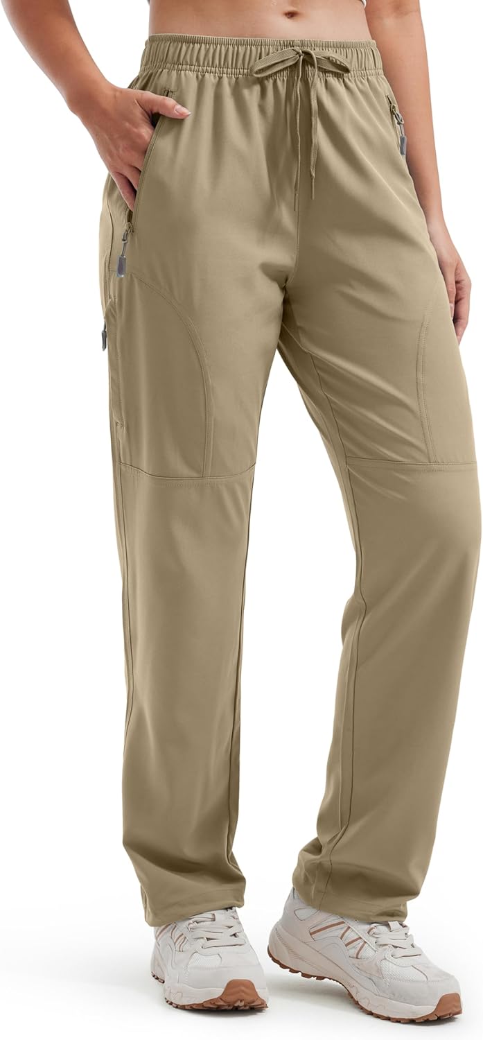 Libin Women's Hiking Pants Lightweight Quick Dry Cargo Pants