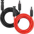 Solar Panel Extension Cable 8AWG 30FT - Heavy Duty PV Wire