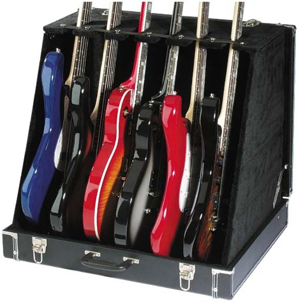 Stagg GDC-6 Guitar Stand: Holds 6 Electric/3 Acoustic Guitars
