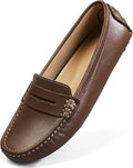 Artisure Women's Classic Comfort Leather Penny Loafers (Style ZQ95)
