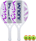 Carbon Fiber Beach Tennis Paddle with EVA Memory Foam Core