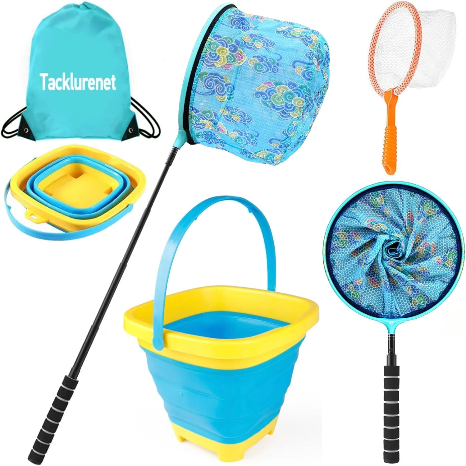 Telescoping Kids Fishing Net - Lightweight & Portable