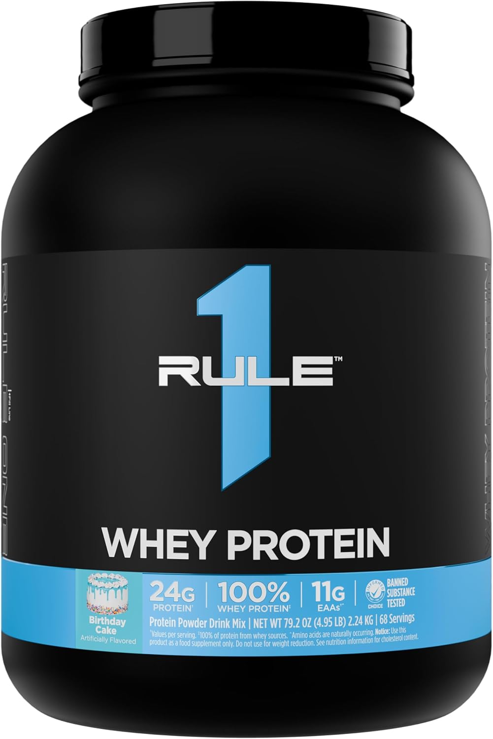 Rule 1 Whey Protein 24g for Fast Recovery and Anytime Use