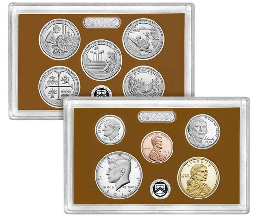 2019 S Proof Set Mint Packaged with National Park Quarters