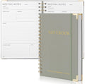 Beautiful Thick Meeting Notebook For Work - Organized Notes Fast