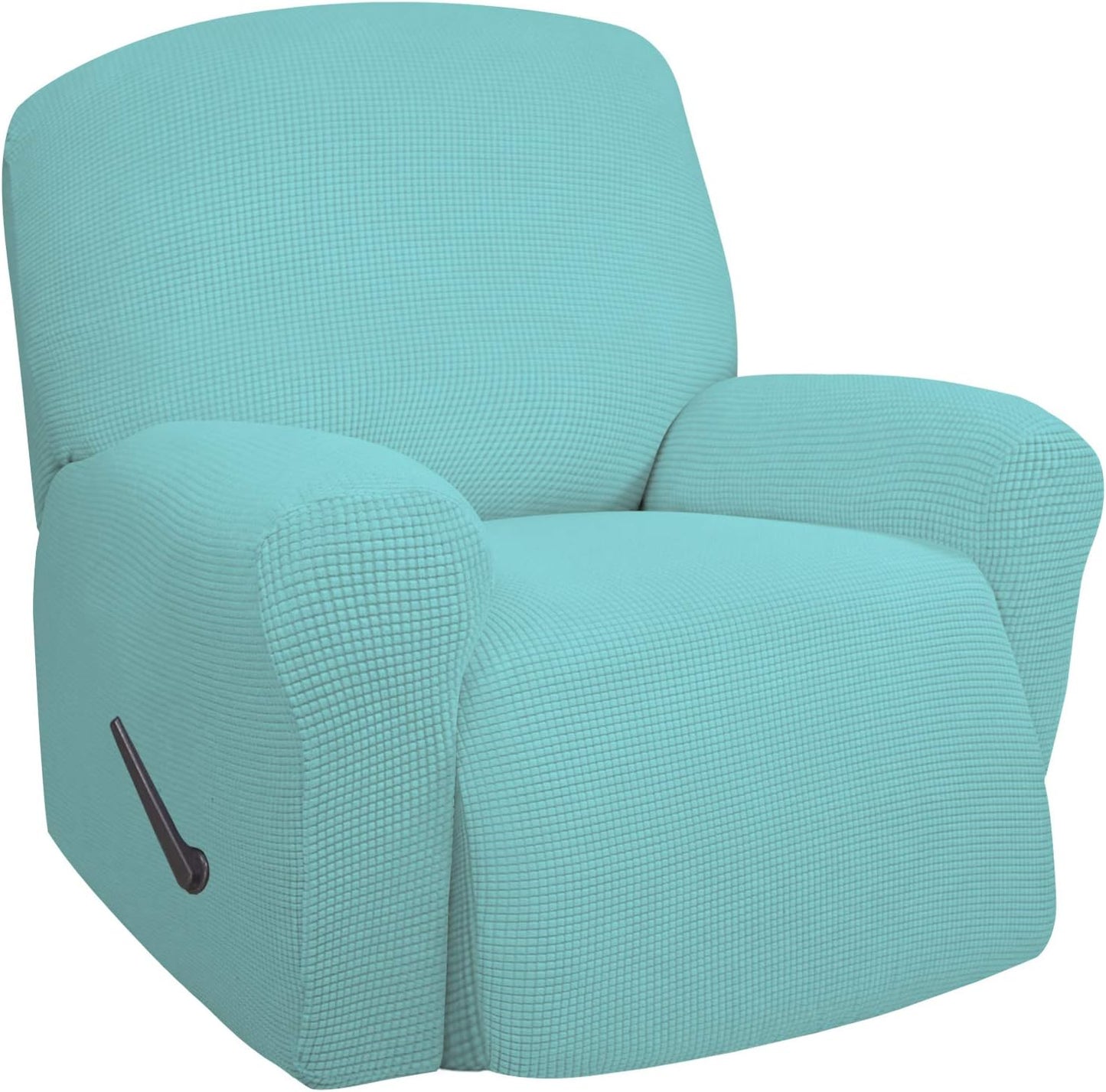 Easy-Going Oversized Recliner Stretch Sofa Slipcover in Light Green