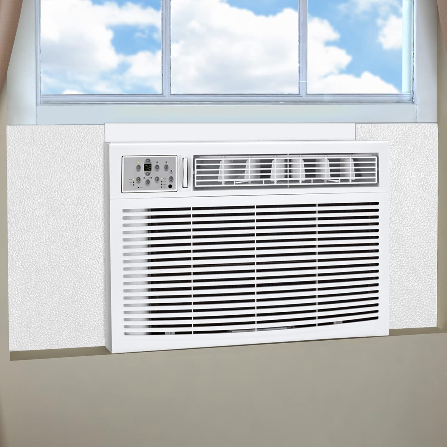 Maximize AC Efficiency with Window AC Insulation Panels - Pack of 2