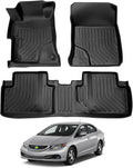 Custom Fit Floor Mats Honda Civic 2012-2015 - All Weather Protection