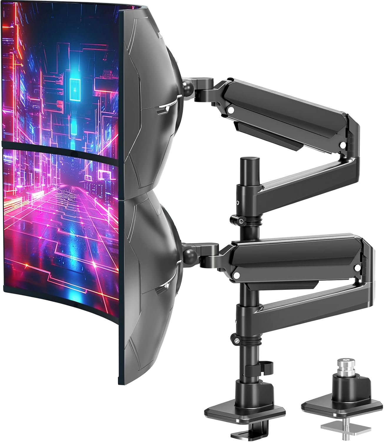 MOUNT PRO Dual Monitor Arm for 49in Ultrawide Screens Up to 44 lbs
