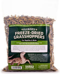 Freeze Dried Grasshoppers for Reptiles - High Protein 1 lb Value Pack