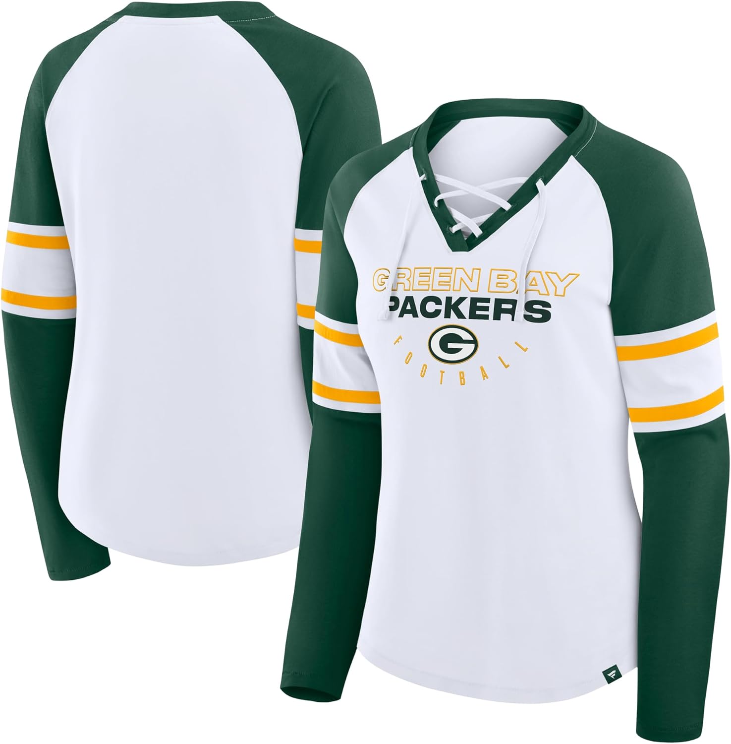 Fanatics Women's NFL Redzone Blitz Package Lace-Up T-Shirt Review