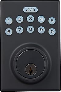 Electronic Keypad Deadbolt Door Lock with Touch-Control Entry