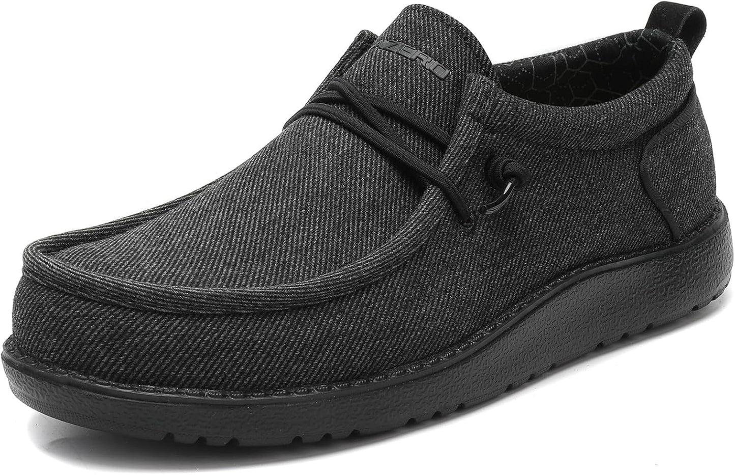 Wide-Shoes for Men - Comfortable Slip-On Loafers with Arch Support