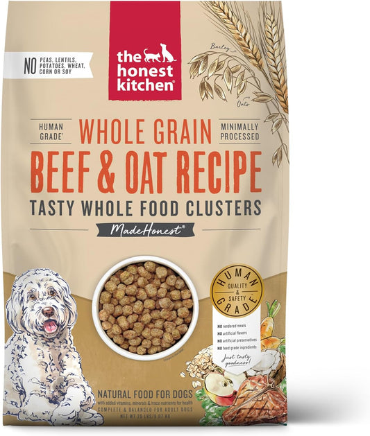 Human Grade Whole Food Clusters Dry Dog Food for Healthy Pets