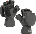 Palmyth Ice Fishing Convertible Mittens - Warm, Flip Fingerless Gloves