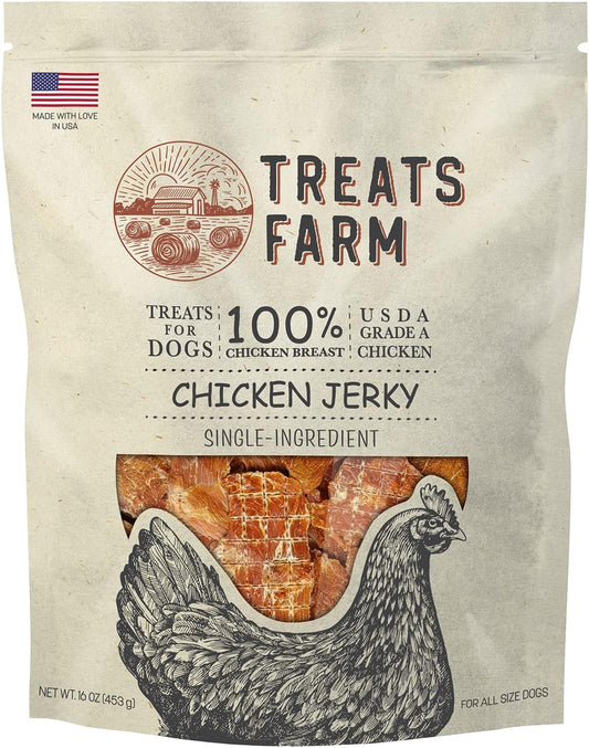 USA-Made Farm Chicken Jerky Dog Treats