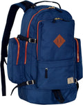 Everest Daypack with Laptop Pocket, Navy - Comfortable Everyday