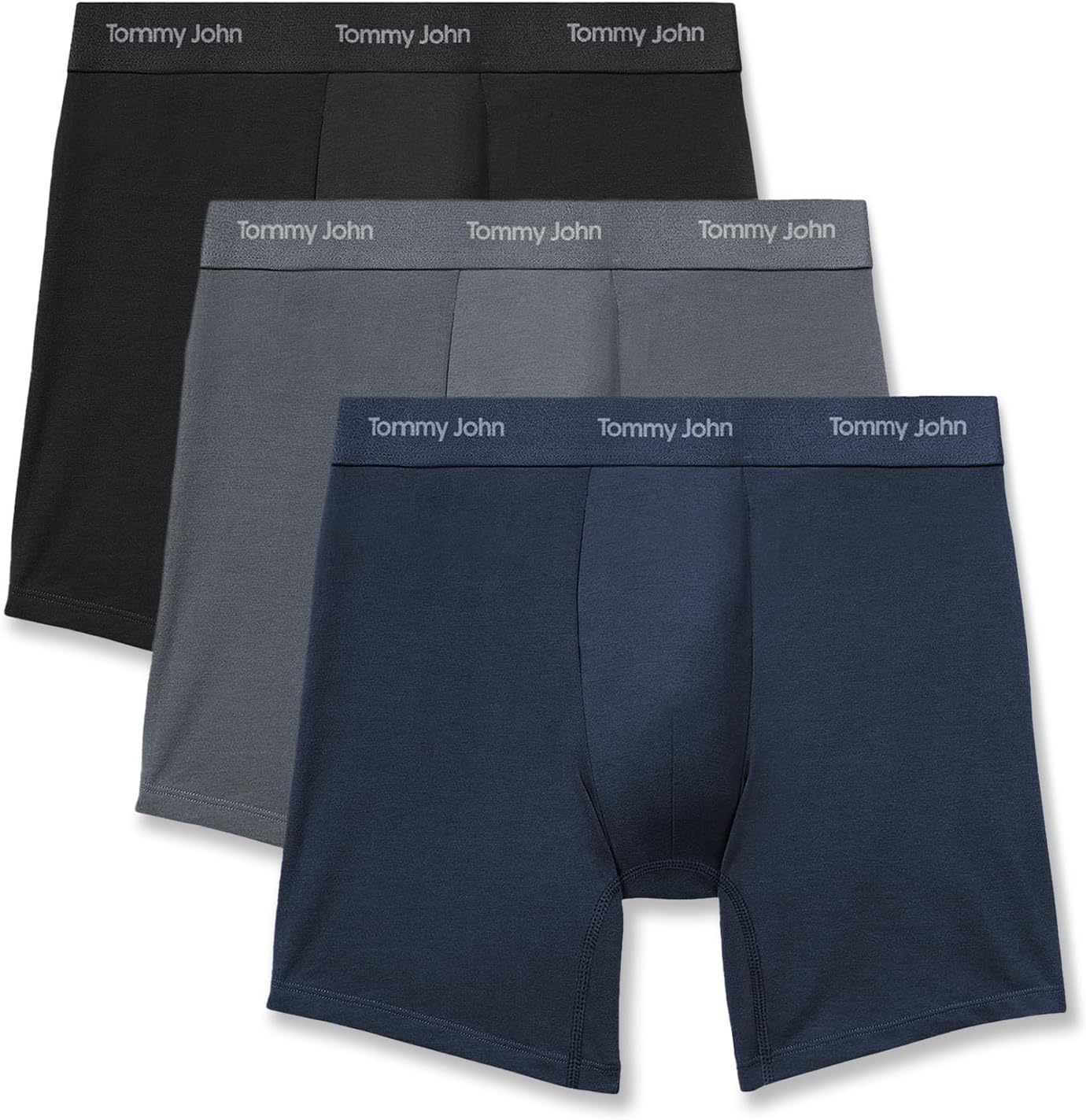 Tommy John Men's Luxe Modal 6in Boxer Briefs for Ultimate Comfort