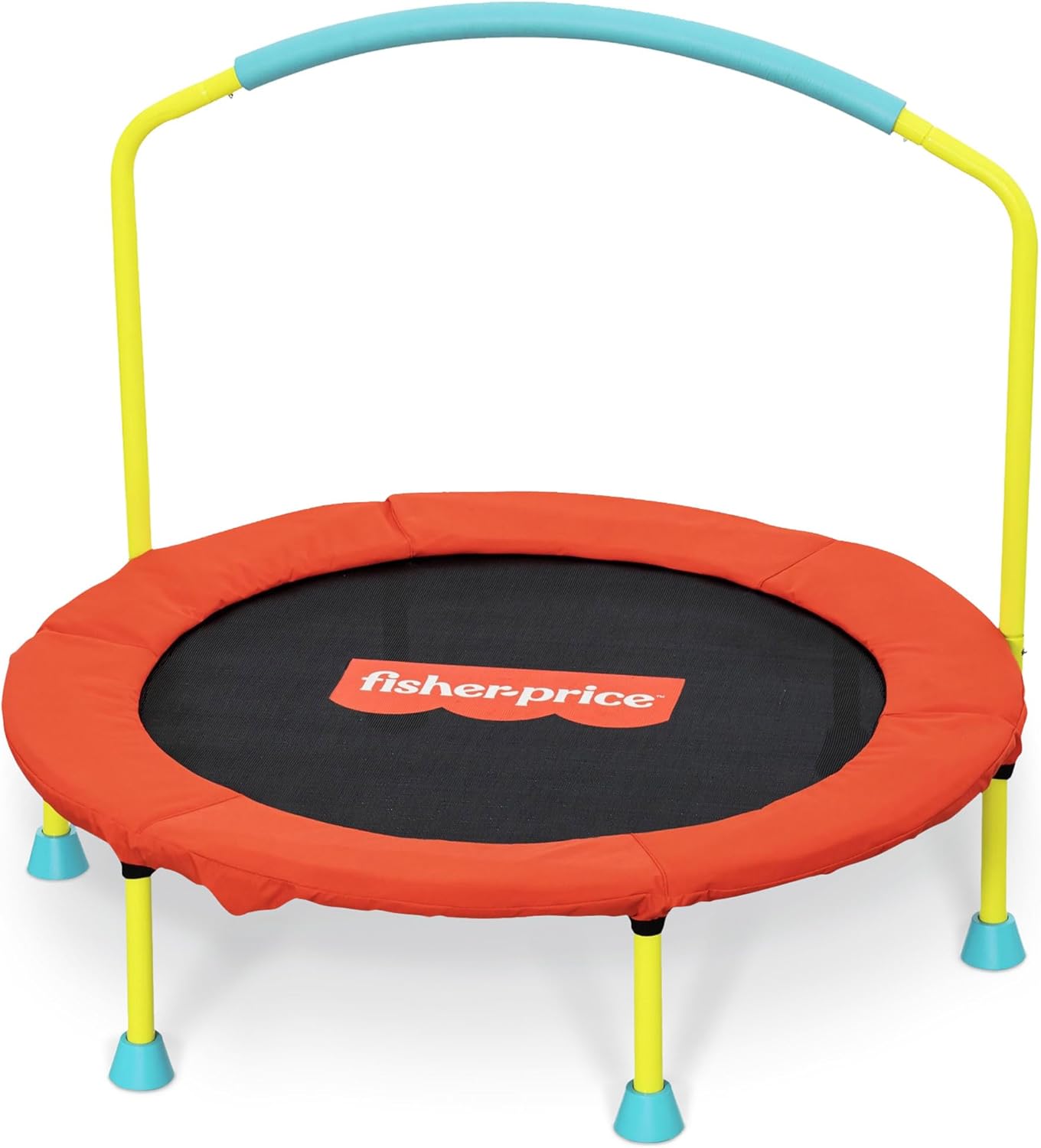 Fisher-Price Mini Trampoline for Indoor Toddler Fun and Safety