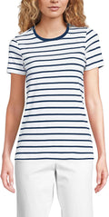 Classic Supima Cotton Crew Neck T-Shirt for Casual Comfort
