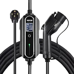 VEVOR Level 2 EV Charger: Fast, Portable Charging for Electric Cars