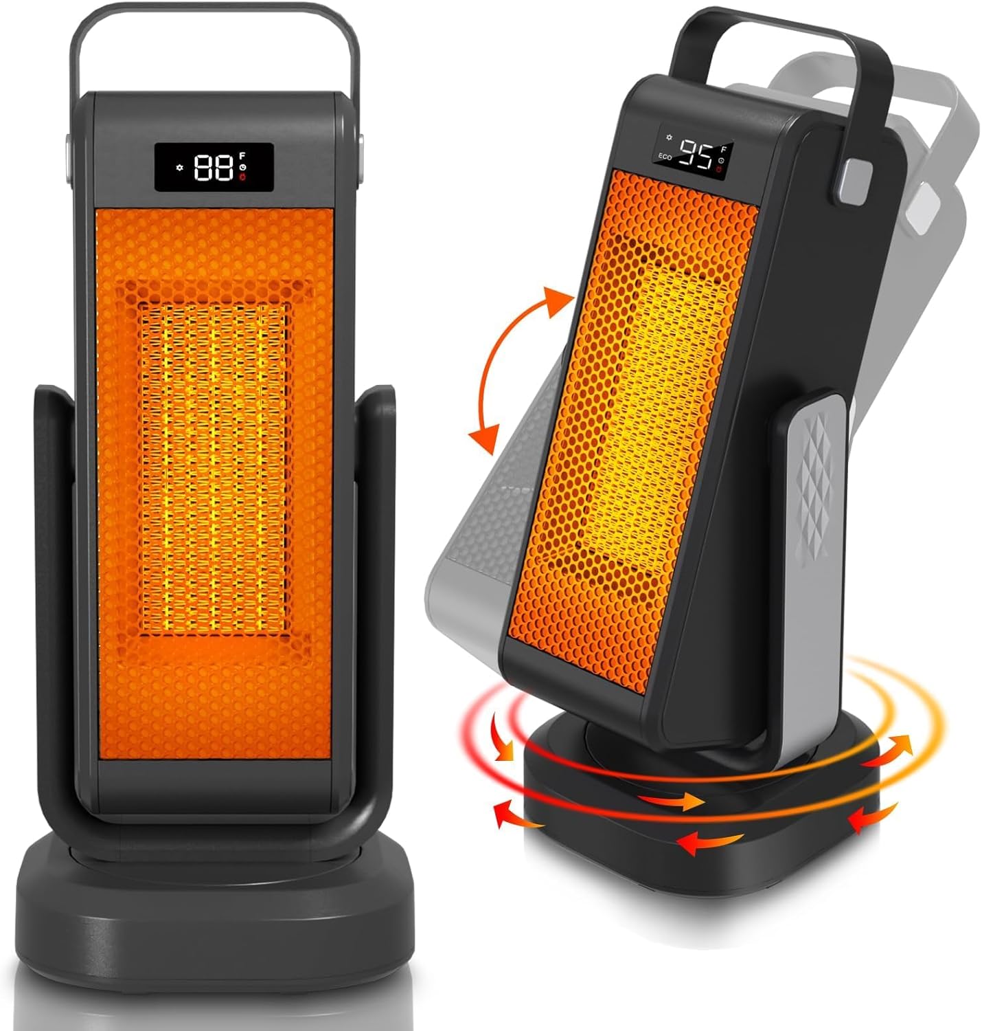 60 Oscillating Space Heater - Fast Heating