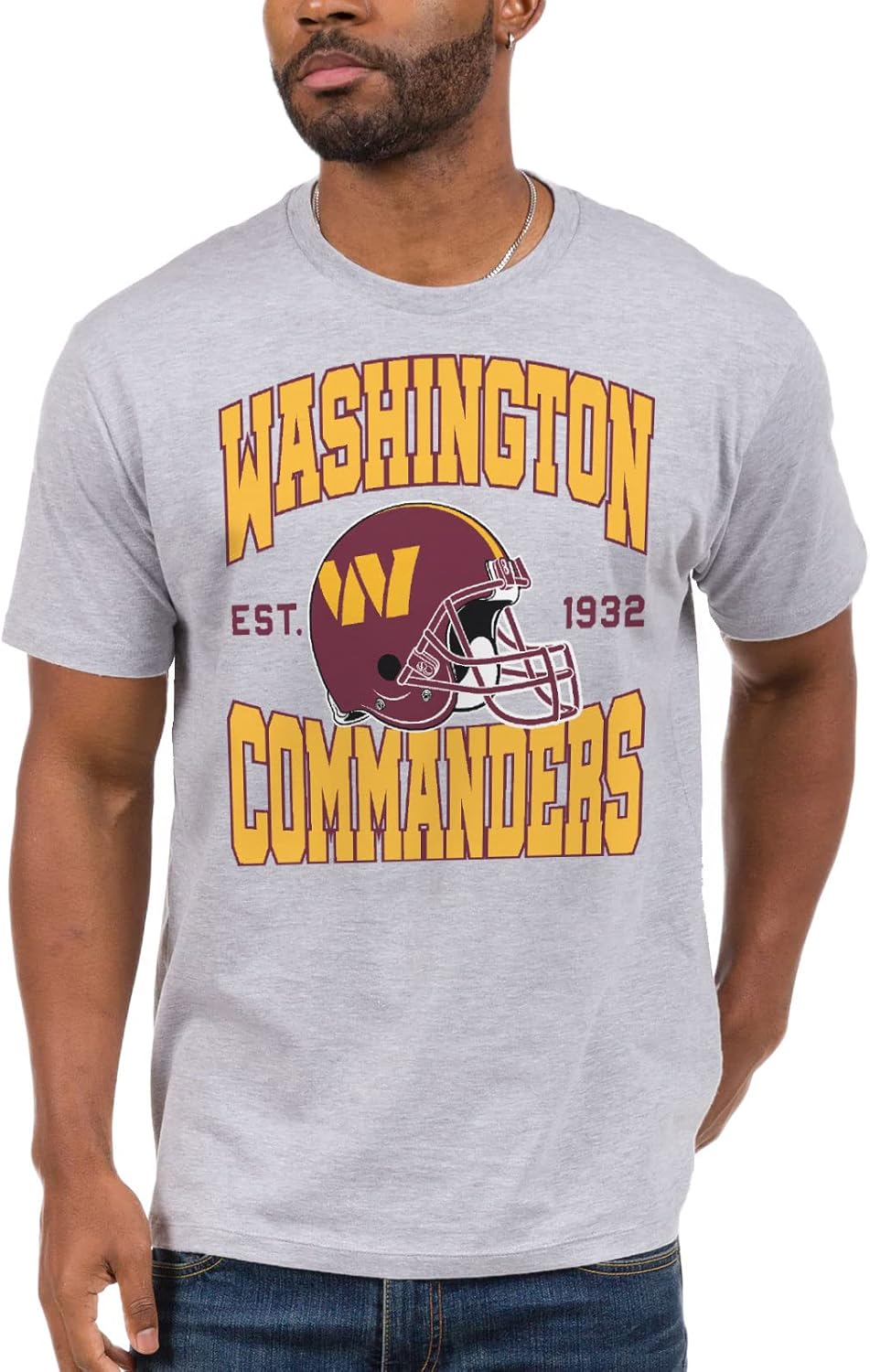 Washington Commanders NFL Shirt for Men and Women by Junk Food