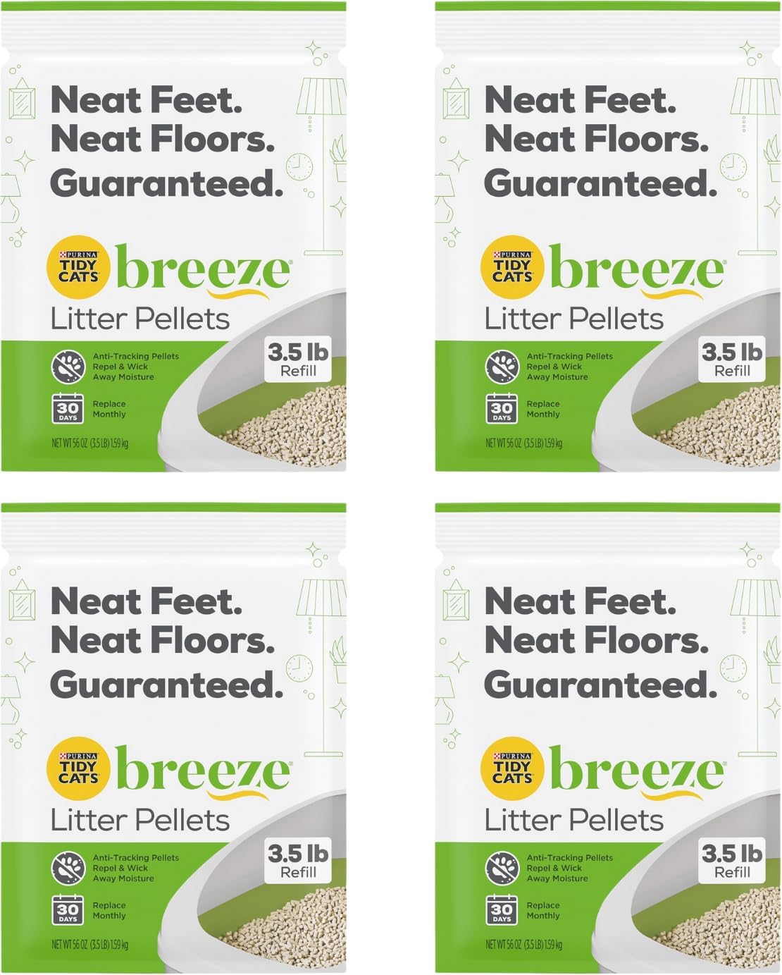 Tidy Cats Breeze Cat Litter Pellets for Easy Maintenance