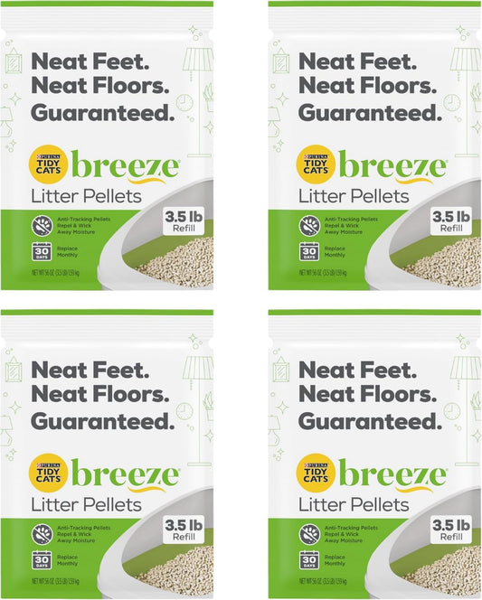 Tidy Cats Breeze Cat Litter Pellets for Easy Maintenance