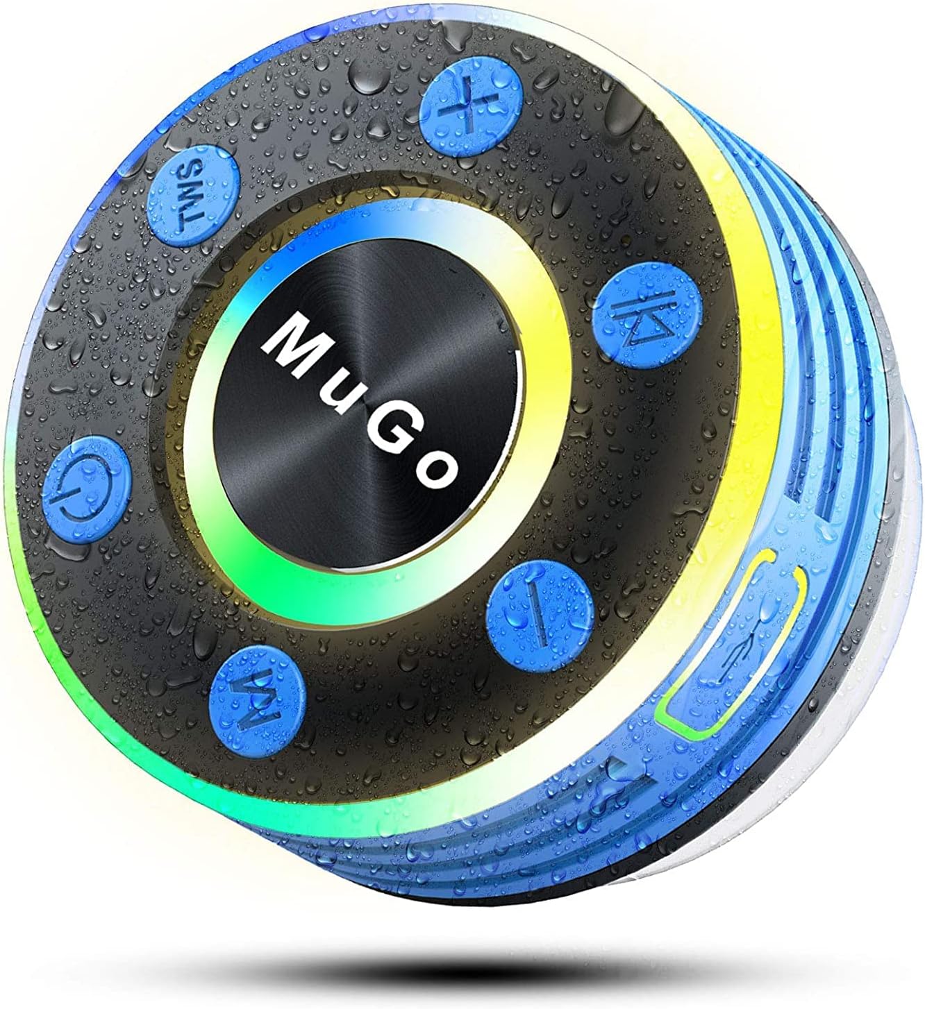 MuGo Waterproof Shower Speaker - Wireless Handsfree Sound