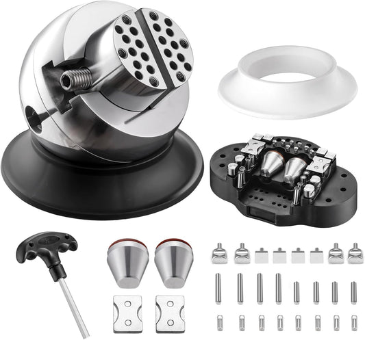 Professional 3in Ball Vise for Precision Engraving and Setting